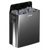 Harvia The Wall SW80 Black Steel